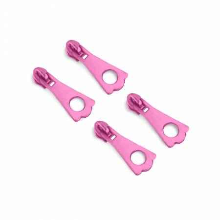 Four Tula Pink #5 XL Zipper Pulls - Happy Little Quilt Shop