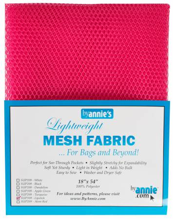Mesh Lite Weight Lipstick 18in x 54in - Happy Little Quilt Shop