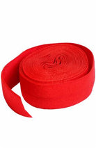 Fold-over Elastic 3/4in x 2yd Atom Red - Happy Little Quilt Shop