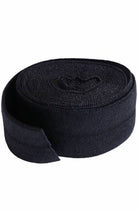 Fold-over Elastic 3/4in x 2yd Black - Happy Little Quilt Shop
