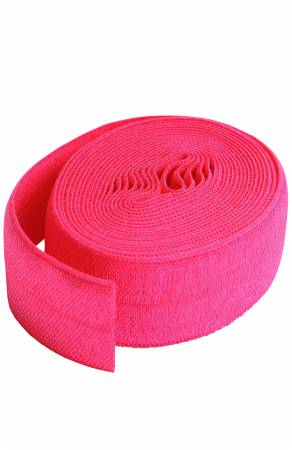 Fold-over Elastic 3/4in x 2yd Lipstick - Happy Little Quilt Shop