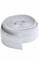 Fold-over Elastic 3/4in x 2yd Pewter - Happy Little Quilt Shop