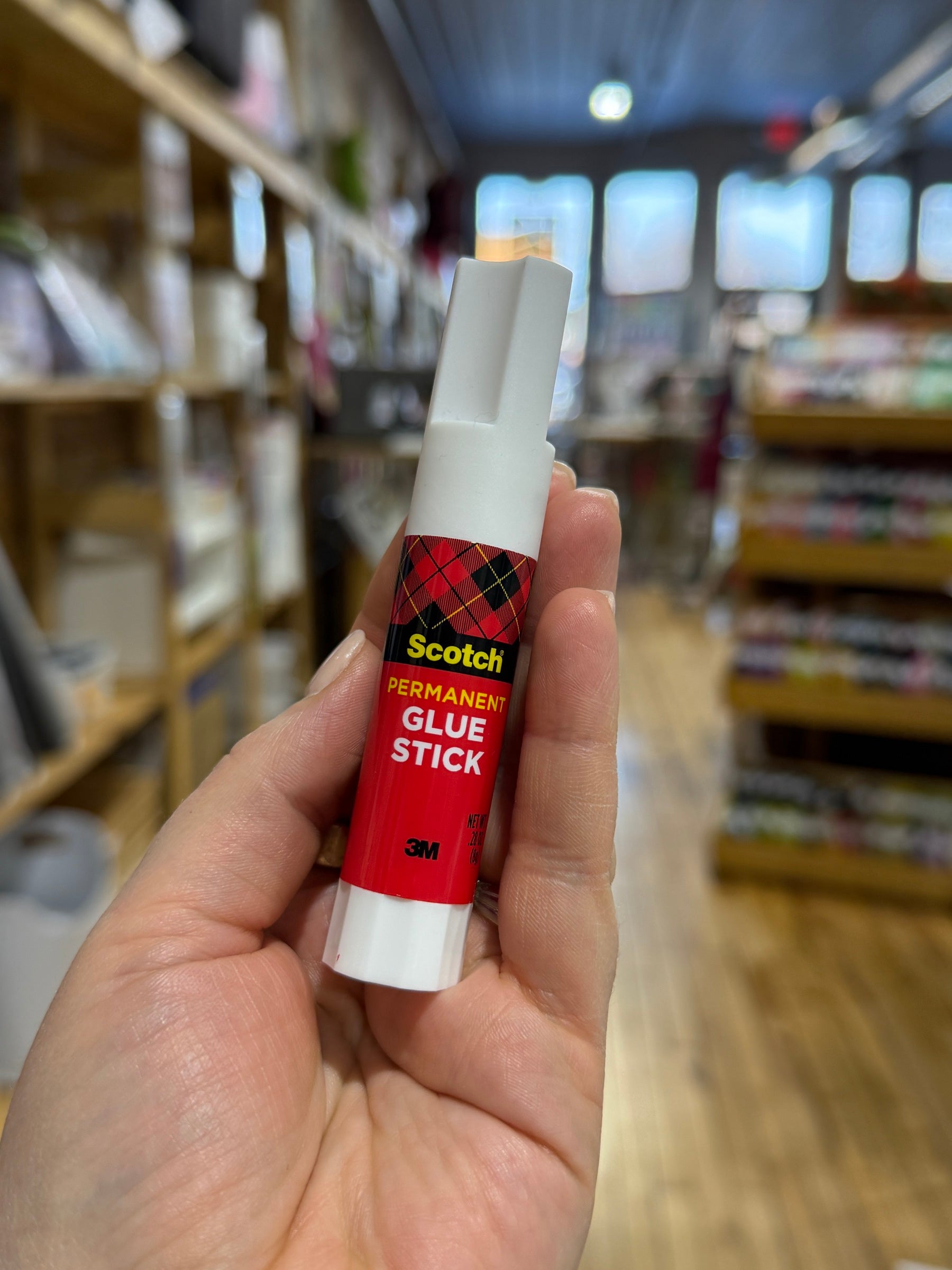 Scotch Permanent Glue Stick .28oz - Happy Little Quilt Shop