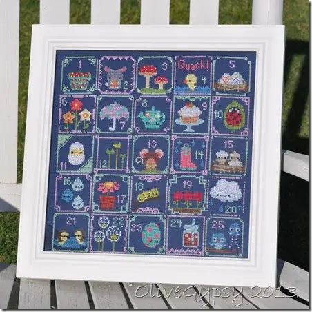 Spring Sampler Cross Stich - Happy Little Quilt Shop