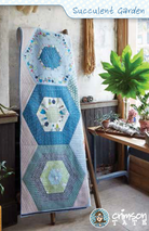 Succulent Garden Crimson Tate Quilt Kit - Happy Little Quilt Shop