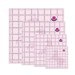 Tula Pink Set of 4 Square Templates with Unicorn - Happy Little Quilt Shop
