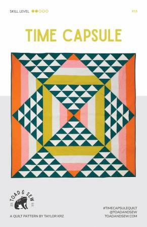 Time Capsule Quilt Pattern by Toad and Sew - Happy Little Quilt Shop