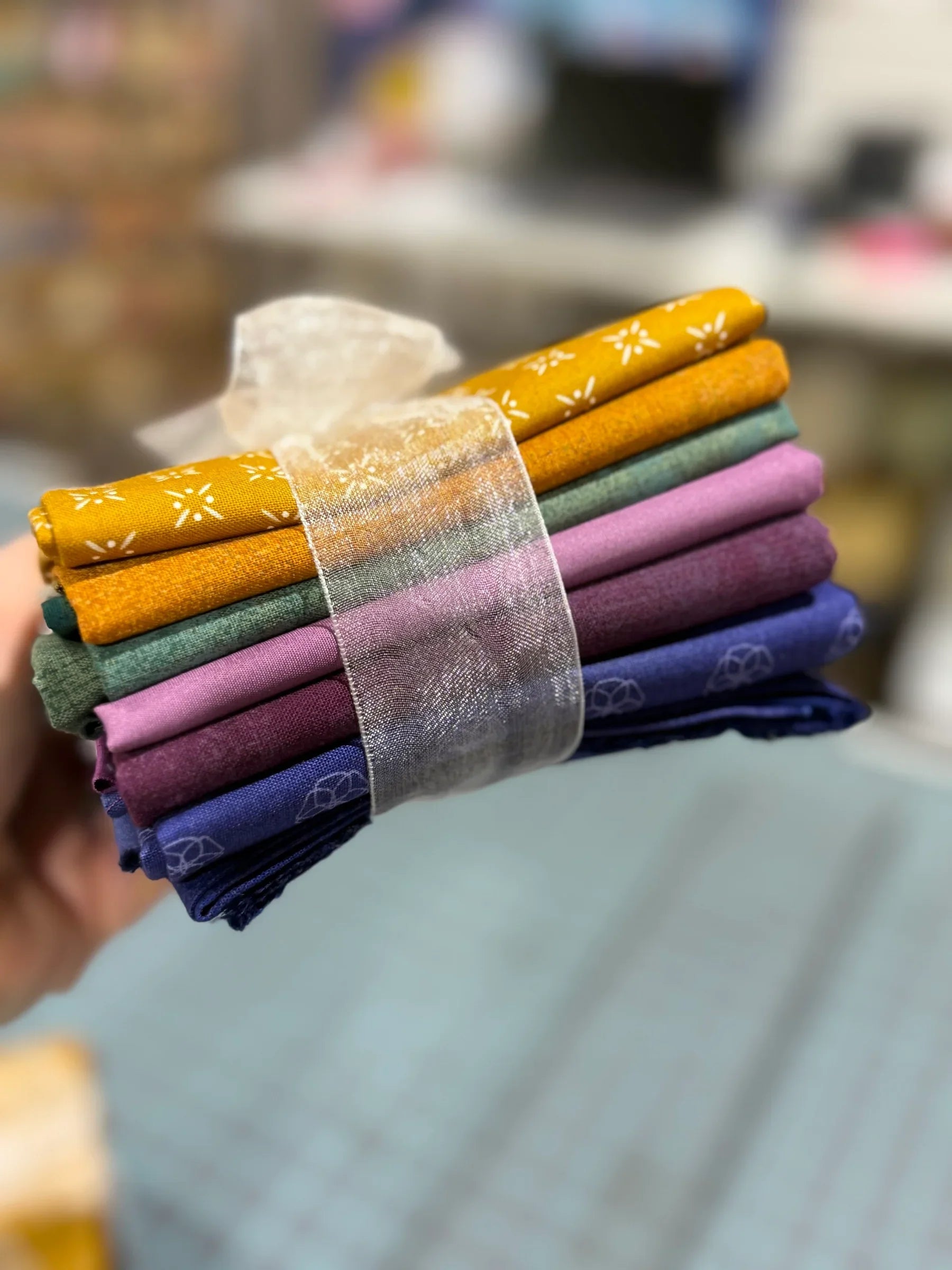 Trending Colors Fat Quarter Bundle: Bejeweled - Happy Little Quilt Shop