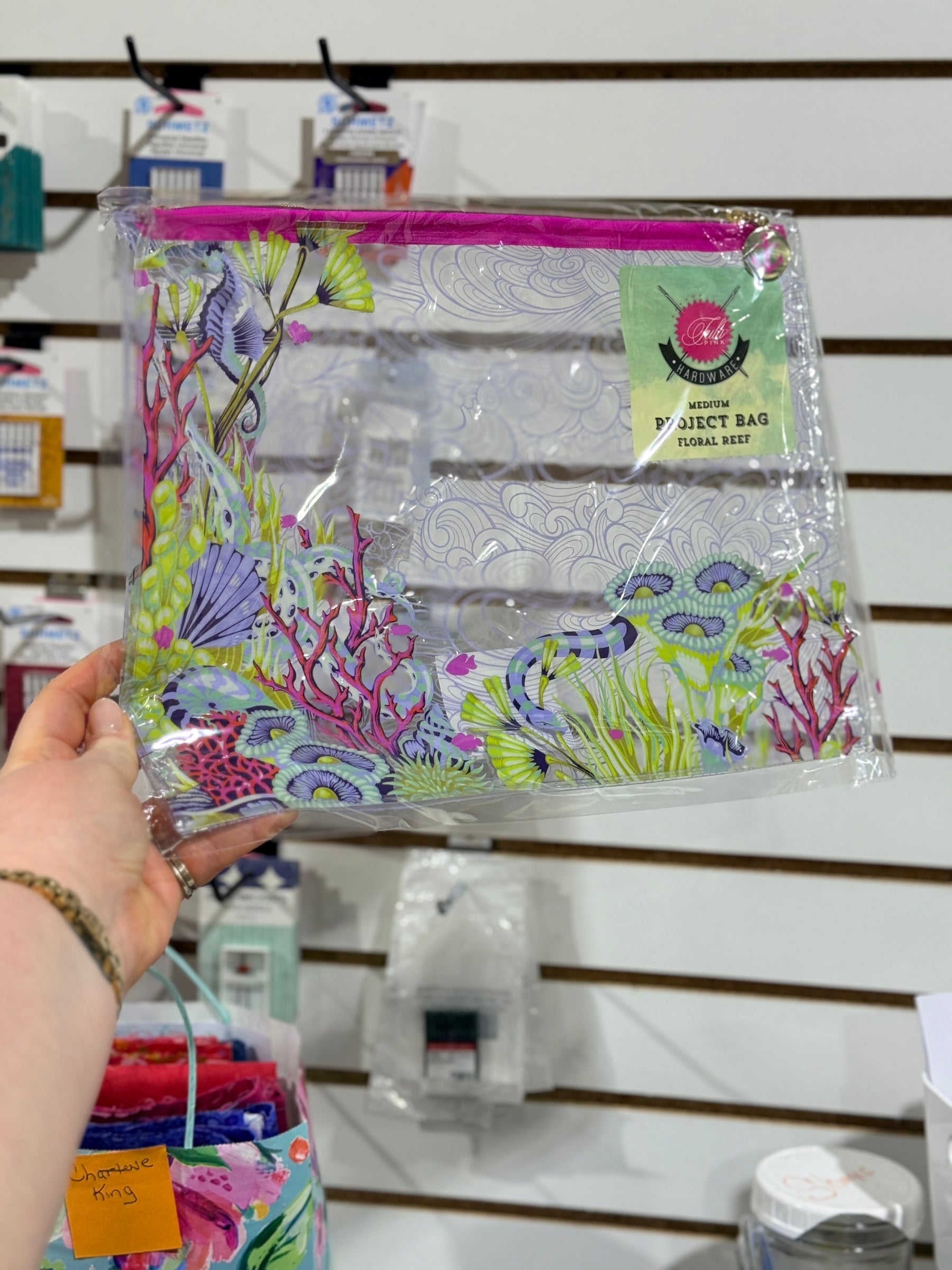 Tula Pink Floral Reef Medium Bag - Happy Little Quilt Shop