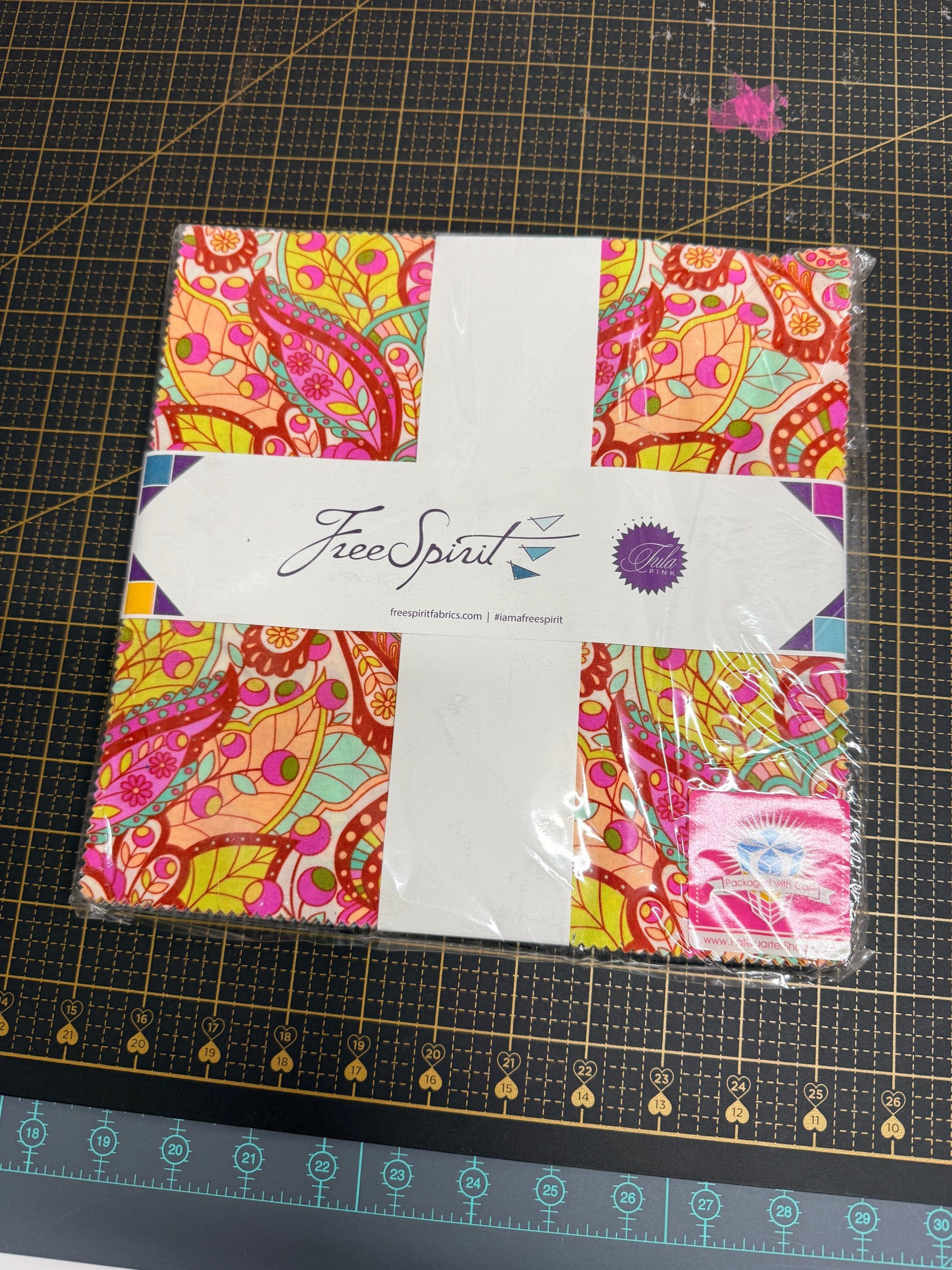 Tula Pink Slow and Steady 10" Charms - Happy Little Quilt Shop