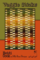 Veggie Sticks by Heidi Cook for Villa Rosa Patterns - Happy Little Quilt Shop