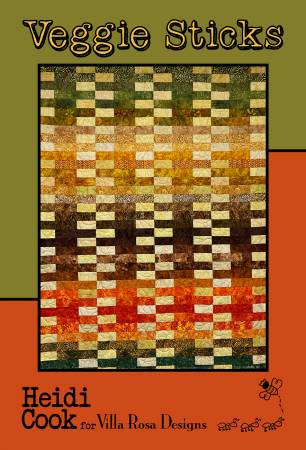 Veggie Sticks by Heidi Cook for Villa Rosa Patterns - Happy Little Quilt Shop
