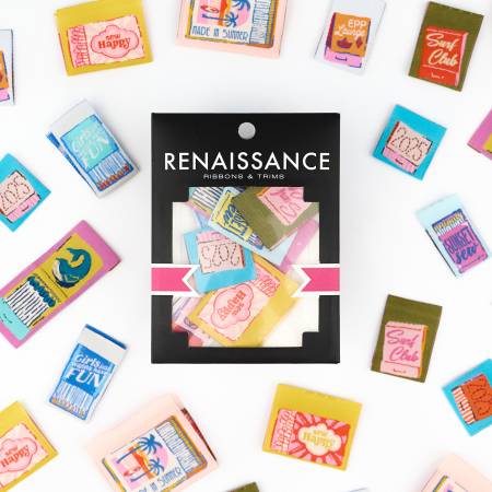 Matchbook Makerie - Woven Label Pack Renaissance10 - Happy Little Quilt Shop