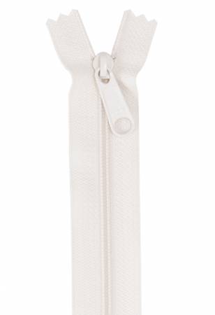 Handbag Zipper 24in Ivory - Happy Little Quilt Shop