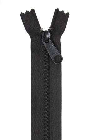 Handbag Zipper 24in Black - Happy Little Quilt Shop