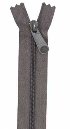 Handbag Zipper 24in Slate Grey - Happy Little Quilt Shop