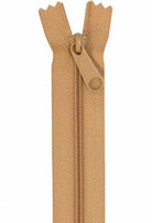 Handbag Zipper 24in Golden Brown - Happy Little Quilt Shop