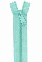 Handbag Zipper 24in Turquoise - Happy Little Quilt Shop