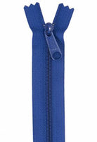 Handbag Zipper 24in Cobalt - Happy Little Quilt Shop