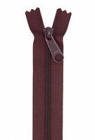 Handbag Zipper 24in Cranberry - Happy Little Quilt Shop