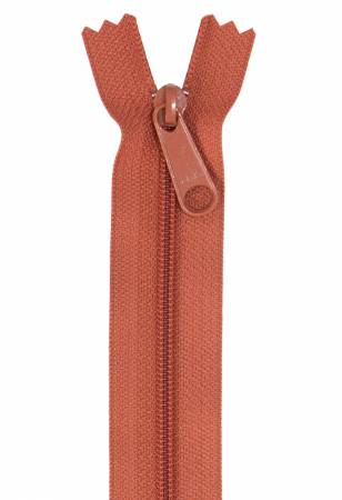 Handbag Zipper 24in Redwood - Happy Little Quilt Shop