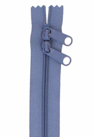 Handbag Zipper 30in Country Blue - Happy Little Quilt Shop