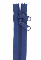 Handbag Zipper 30in Union Blue - Happy Little Quilt Shop