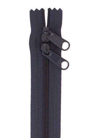 Handbag Zipper 30in Navy - Happy Little Quilt Shop