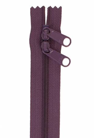 Handbag Zipper 30in Eggplant - Happy Little Quilt Shop