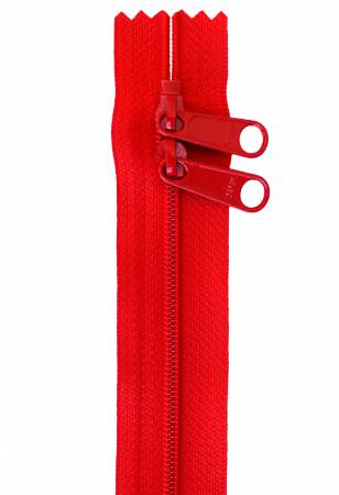 Handbag Zipper 30in Atom Red - Happy Little Quilt Shop