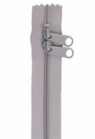Handbag Zipper 40in Pewter - Happy Little Quilt Shop