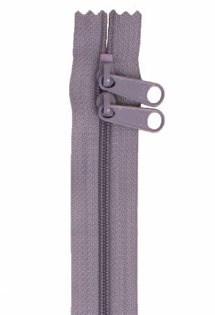 Handbag Zipper 40in Gunmetal -Double-Slide - Happy Little Quilt Shop