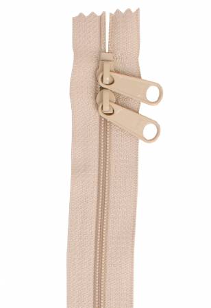 Handbag Zipper 40in Natural - Happy Little Quilt Shop
