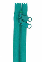 Handbag Zipper 40in Emerald-Double-Slide - Happy Little Quilt Shop