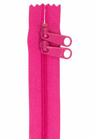 Handbag Zipper 40in Raspberry - Happy Little Quilt Shop