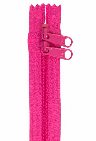 Handbag Zipper 40in Raspberry - Happy Little Quilt Shop