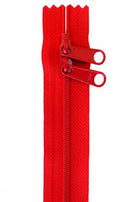 Handbag Zipper 40in Atom Red - Happy Little Quilt Shop