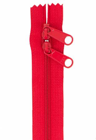 Handbag Zipper 40in -  Hot Red - Happy Little Quilt Shop