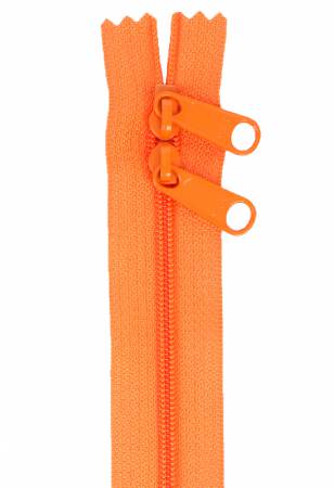 Handbag Zipper 40in Pumpkin-Double-Slide - Happy Little Quilt Shop