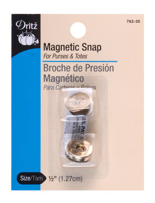 Magnetic Snap Gold - Happy Little Quilt Shop